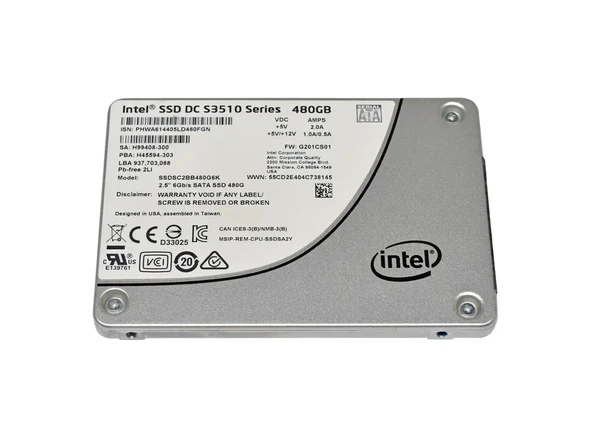 İNTEL DC S3500 Series 480GB Sata 6Gbps 2.5" Server Sunucu SSD SSDSC2BB480G4 H86093-202 ürün görseli 1