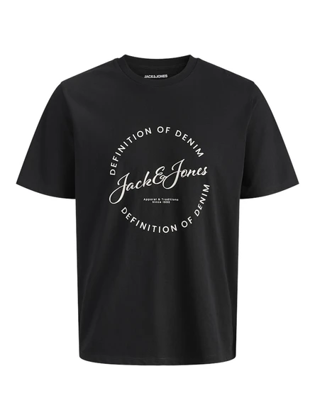 JACK JONES Yazı Baskılı Erkek Tişört 12288377 ürün görseli 1
