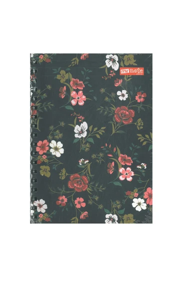 Mynote Planlayıcı 17x24 Sert Kapak Spiralli 100 Sayfa Siyah ürün görseli 1
