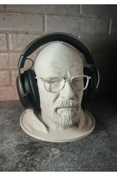 ÇAKRA Kulaklık Standı - Walter White Büstü - Breaking Bad Temalı ürün görseli 1