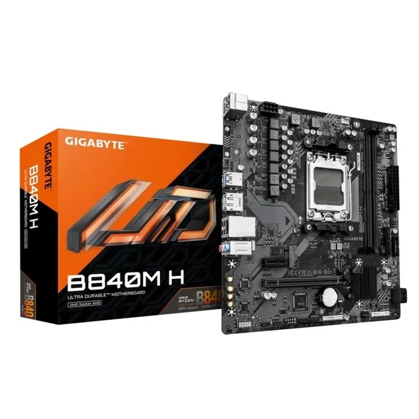 GIGABYTE B840M H DDR5 M.2 HDMI DP MATX AM5 ürün görseli 1