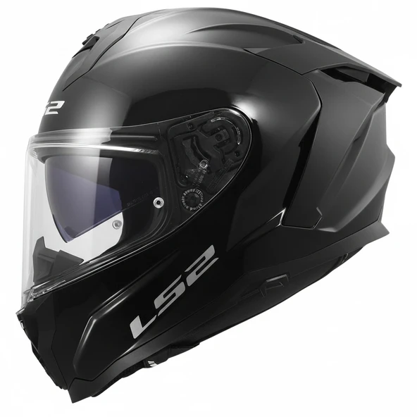LS2 CHALLENGER 2 SİYAH KASK - Resim 2
