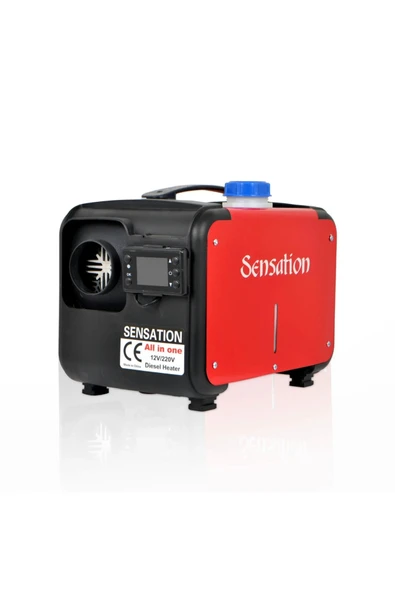 sensatıon Taşınabilir Çanta Tipi Dizel Isıtıcı 12/24/220volt 5kw ürün görseli 1