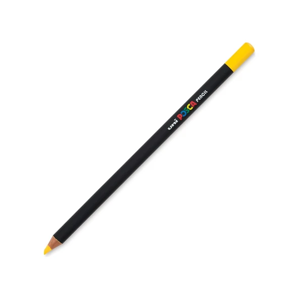 Uni-Ball Posca Pencıl Boya Kalemi Sarı ürün görseli 1