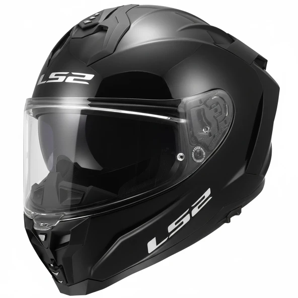 LS2 CHALLENGER 2 SİYAH KASK ürün görseli 1