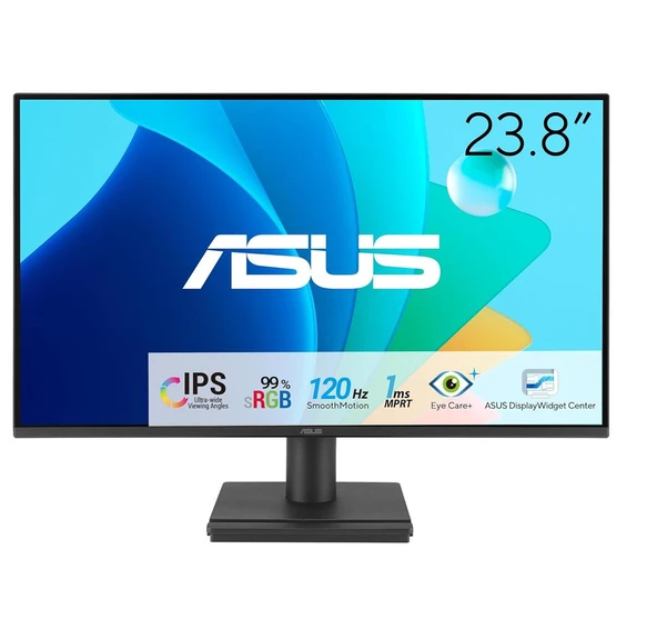 Asus 23.8" VA249HG IPS 1920x1080 1ms 120Hz 300cd VESA Hdmı Vga 3YIL Monitör ürün görseli 1
