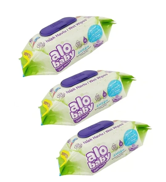 Alo Baby 120 Li Islak Havlu 3 Paket - 53 ürün görseli 1