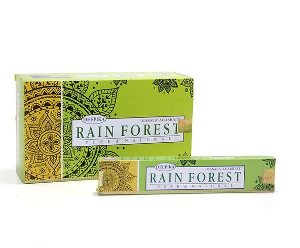 Deepika Rain Forest Aromalı Tütsü 240 Adet Çubuk Tütsü ürün görseli 1