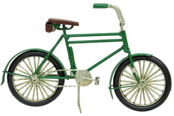 Dekoratif Metal Bisiklet Vintage Biblo Dekoratif Hediyelik ürün görseli 1