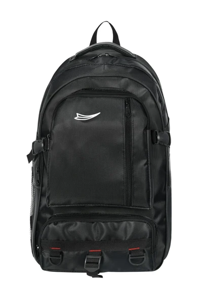 Dağcı 55Litre Outdoor Spor Kamp Çanta Suluk Gözlü Sıyah ürün görseli 1