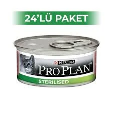 Pro Plan Somonlu ve Ton Balıklı Kısırlaştırılmış Kedi Konservesi 85gr ürün görseli 1