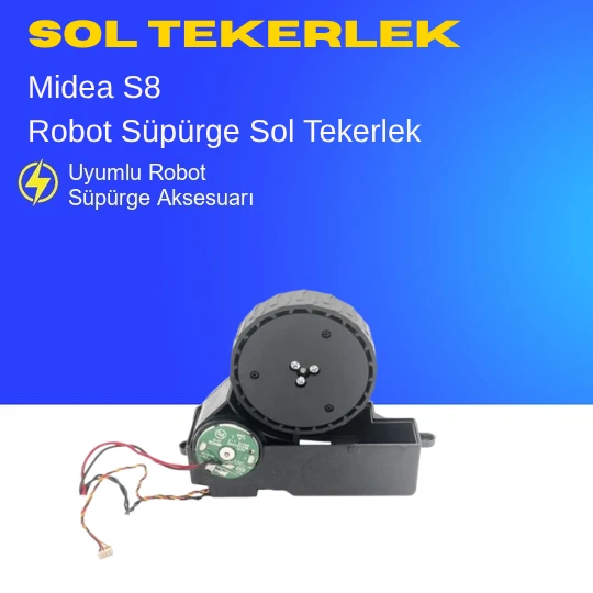 Midea S8 Robot Süpürge Sol Tekerlek Motoru ürün görseli 1