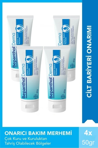Bepanthol Derma Onarıcı Bakım Merhemi 50 gr x 4 Adet ürün görseli 1