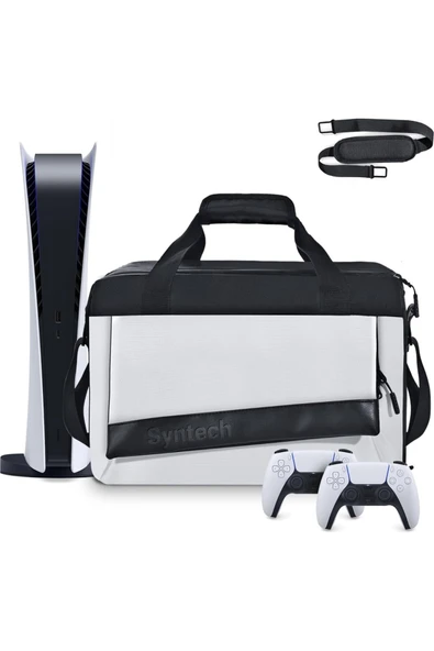PS5/PS5 Pro Uyumlu Taşıma Çantası, PS4 Destekli Koruyucu Seyahat Çantası ürün görseli 1