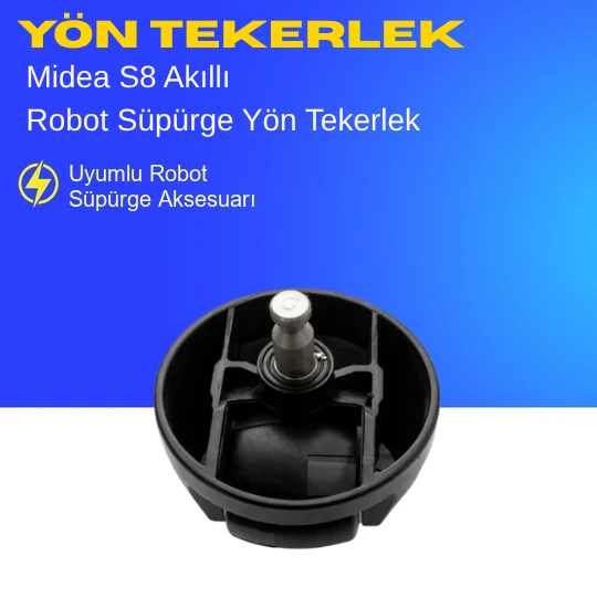 Midea S8 Akıllı Robot Süpürge Yön Tekerlek – Yedek Parça - Resim 3