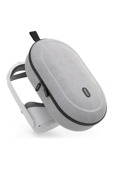 Large Sert Taşıma Çantası Meta Quest 3s/3/Oculus 2/Pico 4 Uyumlu Gri M42 ürün görseli 1