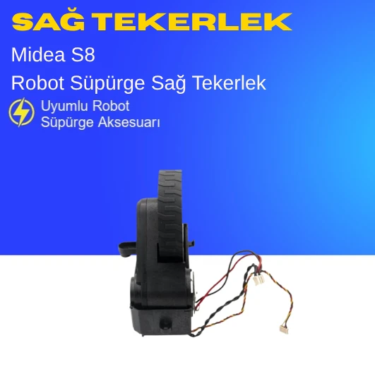 Midea S8 Robot Süpürge Sağ Tekerlek Motoru - Resim 2
