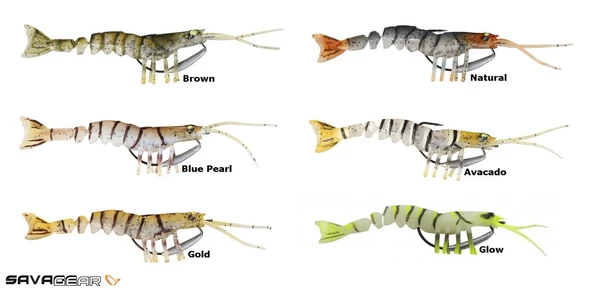 Savage gear TPE Manic Shrimp 6.5 cm 4 gr Sahte Balık ürün görseli 1