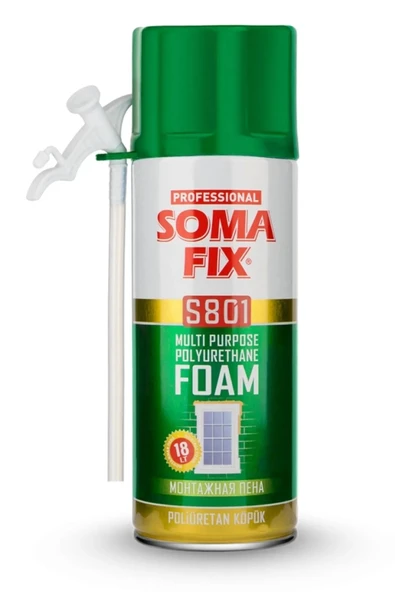 S801 Çok Amaçlı Poliüretan Köpük 300 ml ürün görseli 1