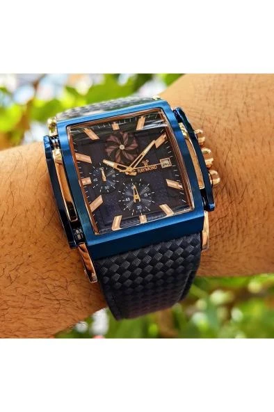 Raymond RYM-8309RG-BL Erkek Kol Saati ürün görseli 1