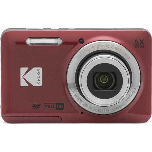 Kodak Pixpro FZ55 Dijital Fotoğraf Makinesi (Kırmızı) ürün görseli 1