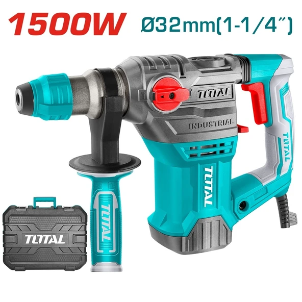 TOTAL SDS PLUS 4KG KIRICI DELİCİ 1500W TH1153216 ürün görseli 1