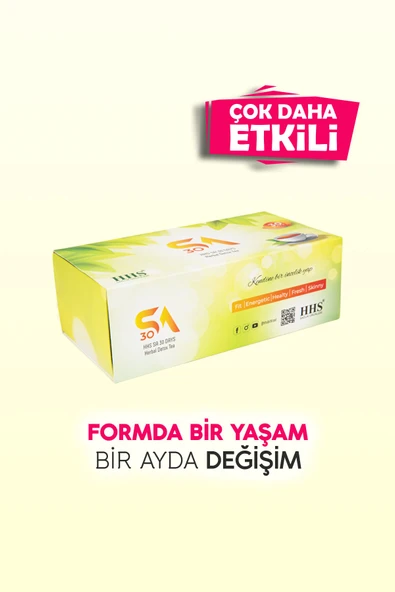 HHS SA 30'lu Bitkisel Diyet & Detoks Çayı – Form Çayı - Resim 2
