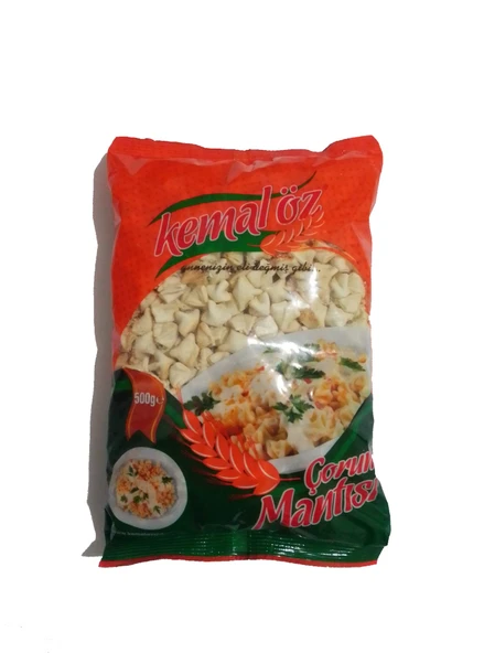 Kemal öz Çorum Mantısı 500 gr ürün görseli 1