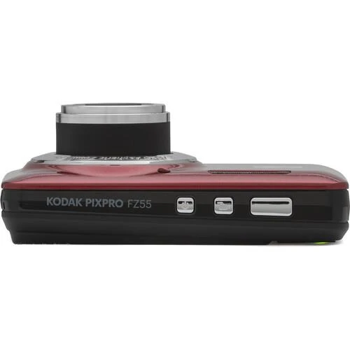 Kodak Pixpro FZ55 Dijital Fotoğraf Makinesi (Kırmızı) 4