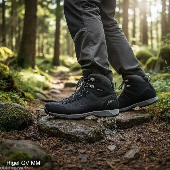 ASOLO RIGEL GV MM BLACK/BLACK - Resim 2