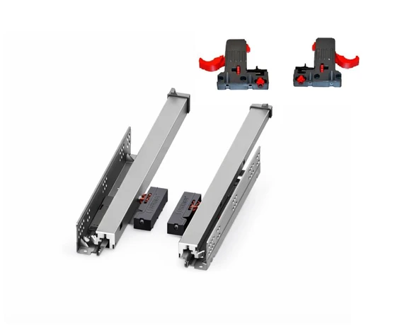Samet Smart Slide Bas Aç Tam Açılım Ray 400mm ürün görseli 1