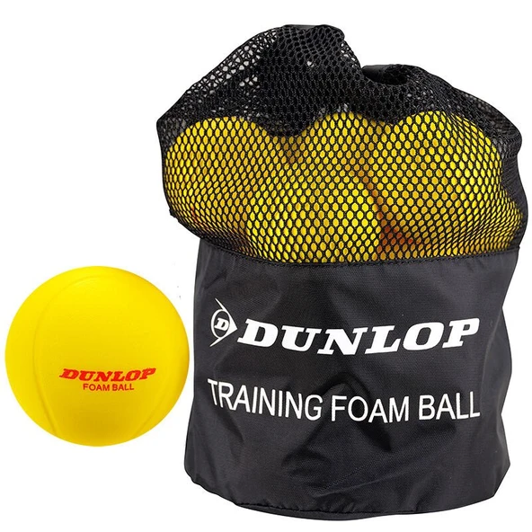 Dunlop Training Foam Ball 12 Pack Çocuk Tenis Topu ürün görseli 1