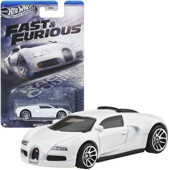 Hot Wheels Silver Series Fast & Furious Bugatti Veyron JBY43 ürün görseli 1