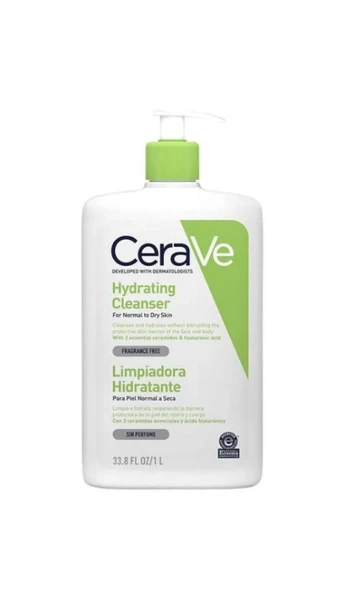 Cerave Hydrating Cleanser 976 Ml ürün görseli 1