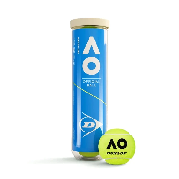 Dunlop Australian Open 4'lü Tenis Topu ürün görseli 1