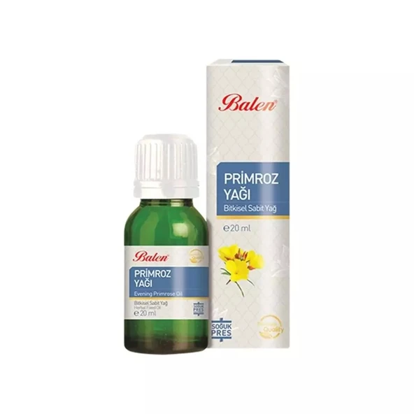 BALEN PRİMROZ YAĞI (Soğuk Pres) 20 ML ürün görseli 1