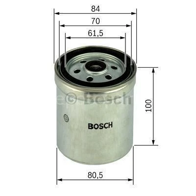 MERCEDES-BENZ C 200 DIESEL 03.1993 - 08.1995 BOSCH MAZOT FİLTRESİ filitre ürün görseli 1