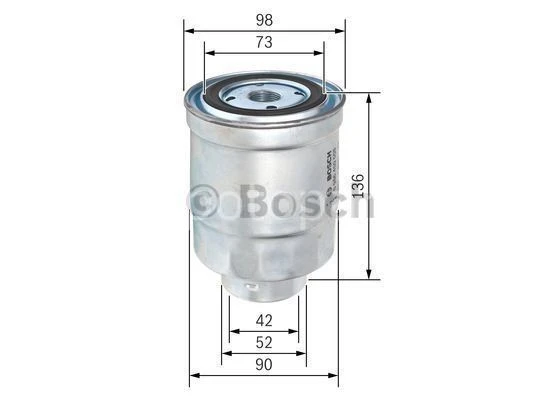 MITSUBISHI L 200 2.5 Diesel 2WD 10.1984 - 05.1996 BOSCH MAZOT FİLTRESİ ürün görseli 1