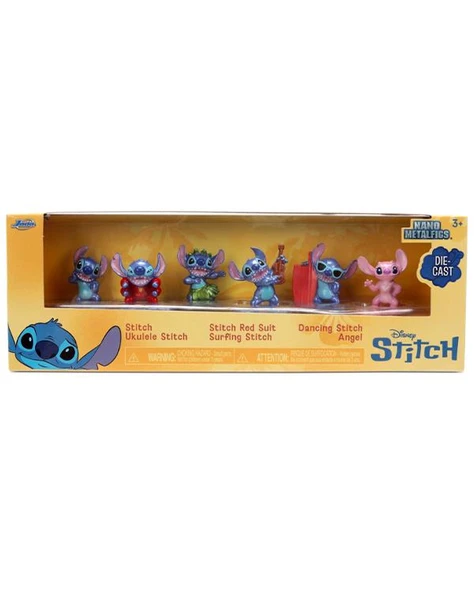 Jada Nano Metalfigs Disney Stitch Diorama 6’lı Metal Figür Seti 4 cm 36325 ürün görseli 1