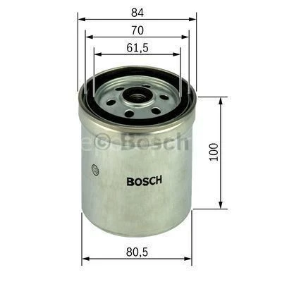 MERCEDES-BENZ 290 GDT 04.1997 - 09.2001 BOSCH MAZOT FİLTRESİ filitre ürün görseli 1
