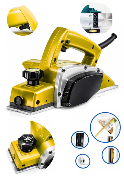 Pro 2200 Watt Motor Korumalı Otomatik Şanzıman Çift Bıçaklı Planya Rende Makinesi Garantili ürün görseli 1