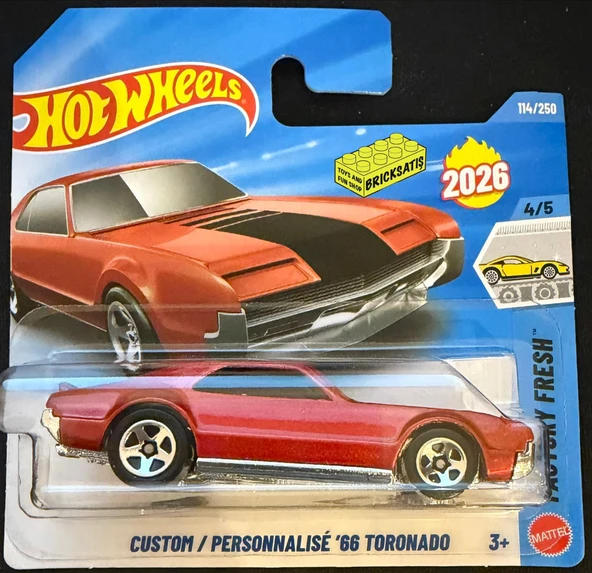 PTTAVM: Hot Wheels Tekli Arabalar Custom '66 Tornado JJH45