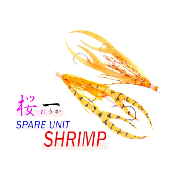 Igurei Red Sea Bream Shrimp Skirt 3 İğneli #5 - Resim 2