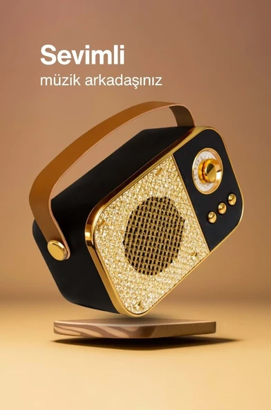 Concord M24 USB/TF Bluetooth Hoparlör Siyah - Resim 2
