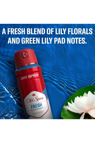 Old Spice Fresh Antiperspirant Sprey Deodorant 122GR - Resim 7