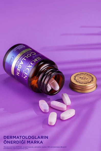 Bioxcin Collagen Hyaluronic Acid 60 Tablet - 3 Al 2 Öde - Resim 2