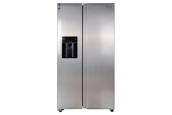 Tommatech TSB-491576-WIDIMP No-Frost Su Ve Buz Dağıtıcılı Sıde-By-Sıde 577L Inox Buzdolabı ürün görseli 1
