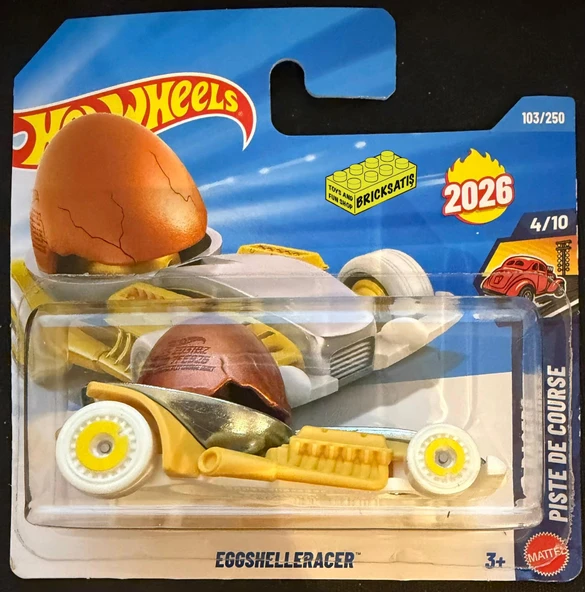 Hot Wheels Tekli Arabalar Eggshelracer JJH47 (Drag Racers) ürün görseli 1
