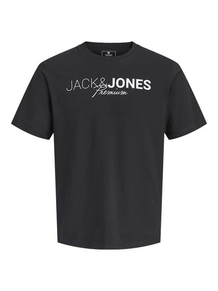JACK JONES Premium Yazı Baskılı Erkek Tişört 12298018 ürün görseli 1