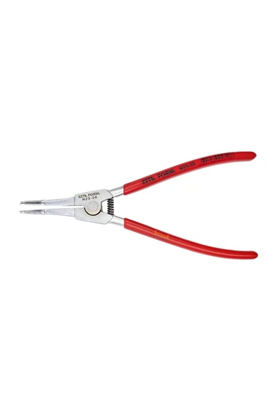 N23-38 Özel Segman Pensesi 210 Mm (EĞİK AĞIZ-MERKEZLEME DELİKLİ) ürün görseli 1